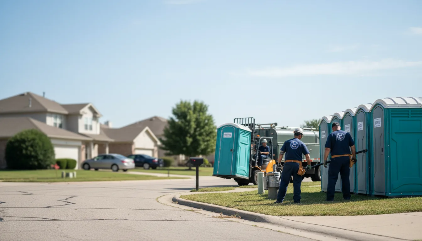 Porta Potty Rental in Mooseheart, IL near me